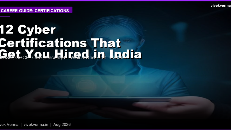 12 Cybersecurity Certifications That Get You Hired in India in 2026: CISSP, OSCP, CEH, Cloud Security Track Guide