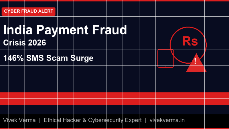 India Payment Fraud Crisis 2026: 146% SMS Scam Surge, UPI Vulnerabilities and 10 Cyber Hygiene Rules